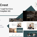 LawCrest Law Firm And Legal Services Elementor Template Kit