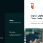 Meelo Corporate One Page WordPress Theme 1.6