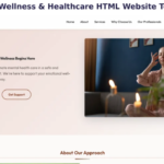 Mental Wellness & Healthcare HTML bootstrap Website Template 1.0