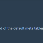 Meta Box Custom Table 2.6.0