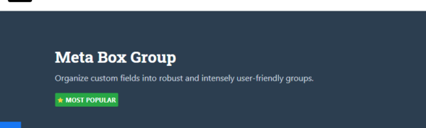 Meta Box Group 1.4.7
