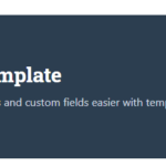 Meta Box Template 1.2.5