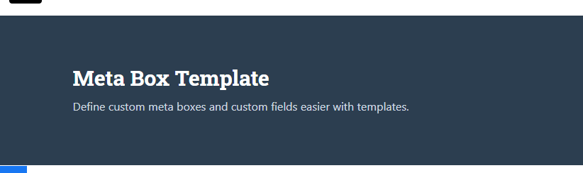 Meta20Box20Template201.2.5.png Meta Box Template 1.2.5 - Image 1