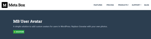 Meta Box – User Avatar 1.0.2