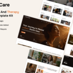 Mind Care – Mental Health And Therapy Elementor Template Kit