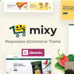 Mixy Organic Food Store WordPress Theme 1.0.3