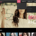 Model Agency Responsive Website Template 1.0