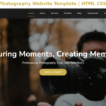 Modern Photography & Studio HTML Template 1.0