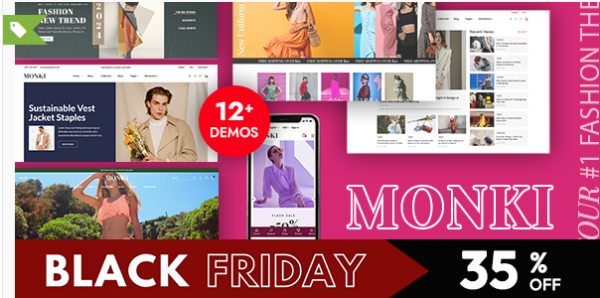 Monki Fashion WooCommerce WordPress Theme 2.1.2