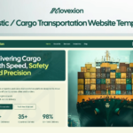 Movexion Logistics Transportation Elementor Template