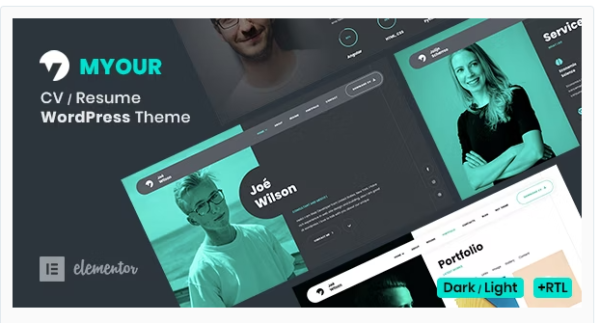 Myour CV Resume WordPress Theme 1.7.0