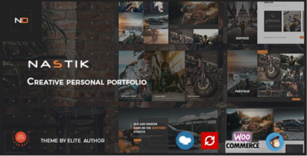 Nastik Creative Portfolio WordPress Theme