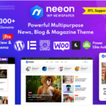 Neeon WordPress News Magazine Theme 3.1.3