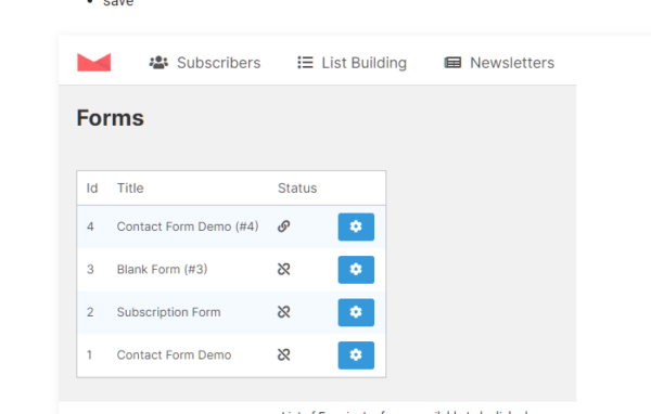 Newsletter – Forminator 1.2.5