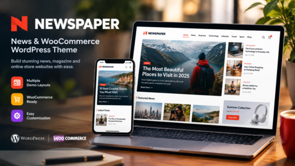 Newspaper News & WooCommerce WordPress Theme 12.7.9