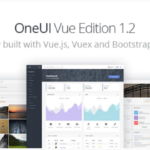 OneUI Vue Edition Vuejs Admin Dashboard Template
