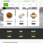 Online Casino Responsive Website Template 1.0