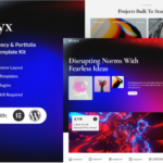 Orryx Creative Agency & Portfolio Elementor Template Kit