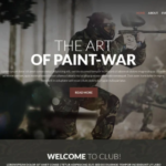 Paintball Responsive Website Template 1.0