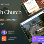 Parish Church Religion & Charity WordPress Theme 1.0.2