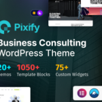 Pixify Business Consulting WordPress Theme 1.0.1