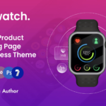 Prowatch Single Product Landing Page Elementor WordPress Responsive Theme