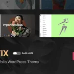 Qreatix – Interactive Portfolio WordPress Theme