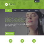 Radio Website Responsive Website Template 1.0