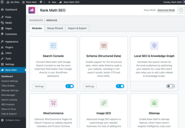 Rank Math SEO PRO 3.0.124  Activated
