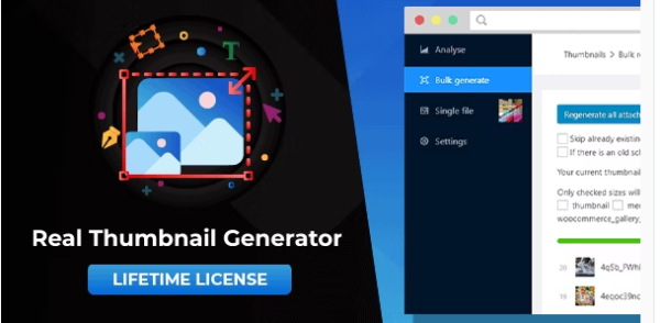 Real Thumbnail Generator: Regenerate thumbnails 2.7.0