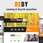 Redy Marathon & Sports WordPress Theme 1.0.1