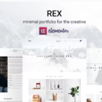 Rex Minimal WordPress Portfolio Theme 4.0.3