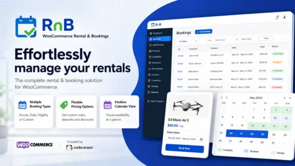 RnB – WooCommerce Rental & Bookings