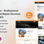 Roof Master Professional Roofing and Repair Services Elementor Kit
