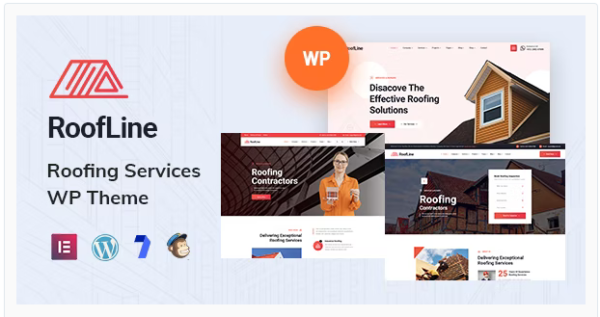 RoofLine Roofing Services WordPress Theme 1.3