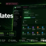 SRM Templates Kit Elementor Import thousands templates & blocks