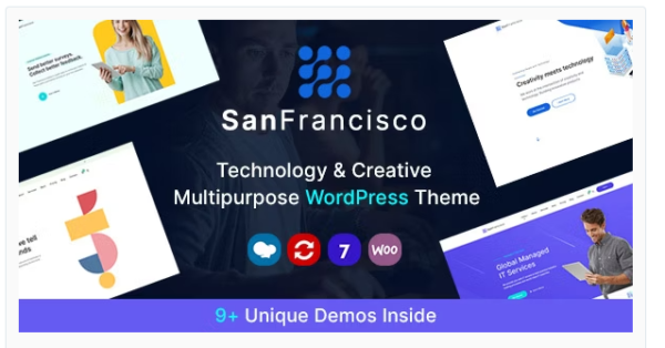 San Francisco IT Technology and Creative WordPress Theme 1.32