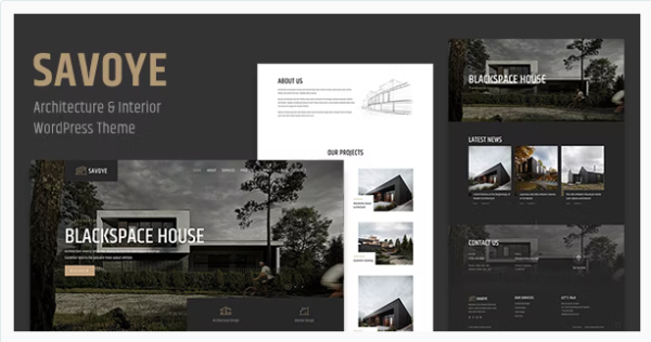Savoye Architecture & Interior WordPress Theme 3.2.3