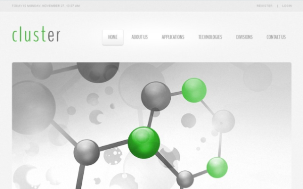 Science Lab Responsive Website Template 1.0