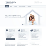 Security Responsive Website Template 1.0