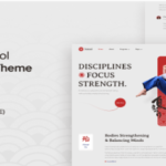 Sensei Martial Arts Club & Trainer FSE WordPress Theme  1.0.3