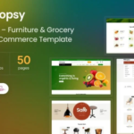 Shopsy – Furniture & Grocery HTML eCommerce Template 1.0
