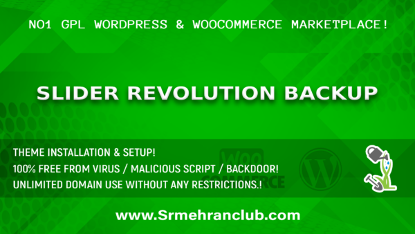 Slider Revolution Backup 7.2.2