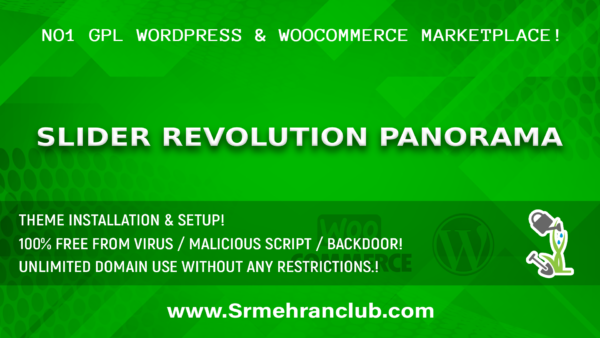 Slider Revolution Panorama 7.2.3
