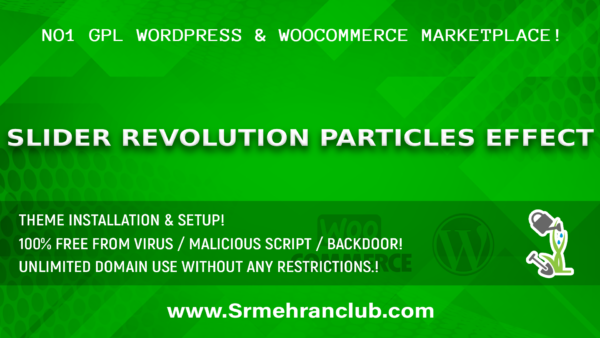 Slider Revolution Particles Effect 7.2.3