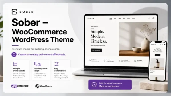 Sober – WooCommerce WordPress Theme 3.6.6