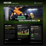Soccer Responsive Website Template 1.0