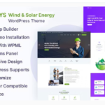 Sunrays – Solar Power & Green Energy WordPress theme 1.1.0
