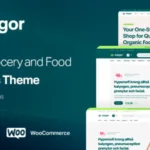 Supgor – Grocery Store and Food WordPress Theme 1.0.5