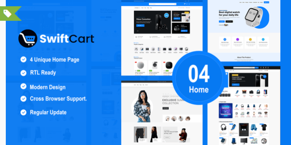 SwiftCart Multipurpose WooCommerce WordPress The 1.0.3